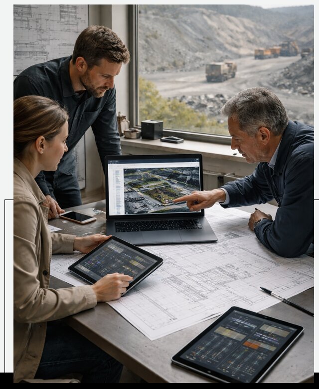 Разработка и внедрение систем для горнодобычи в Кемерово