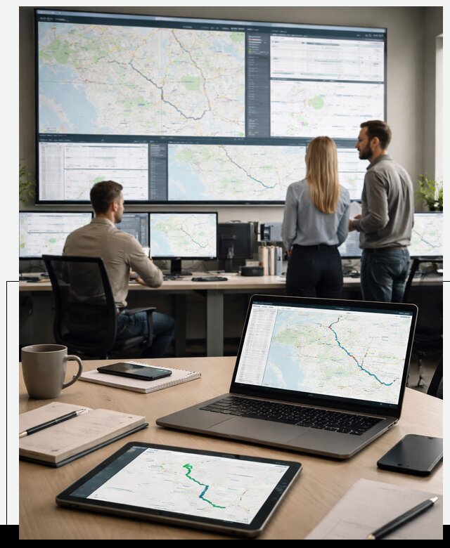 Трекинг грузов и Fleet Management, мониторинг автопарка в Кемерово