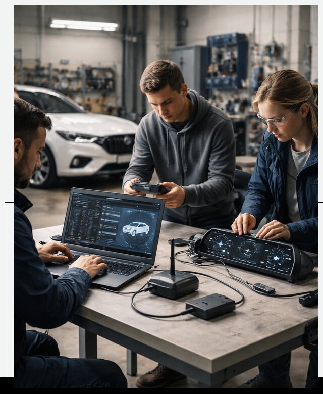 Разработка Connected Car и ПО для автопрома в Кемерово