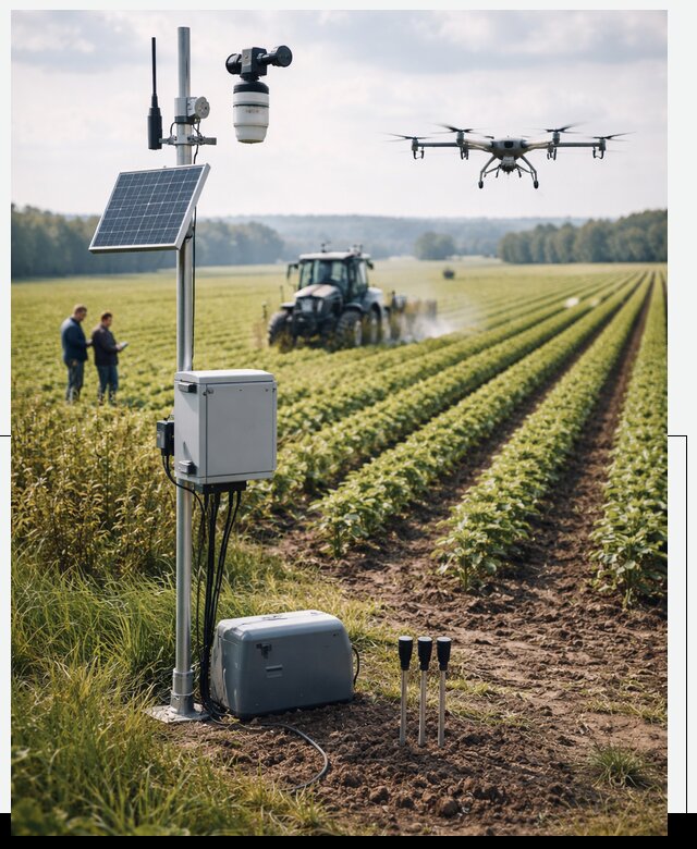 Разработка IoT мониторинга полей в Кемерово от 8845 р. | АвикейКмр